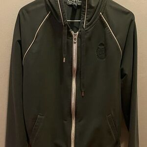 Womens Lauren Active Ralph Lauren full zip grey jacket XL